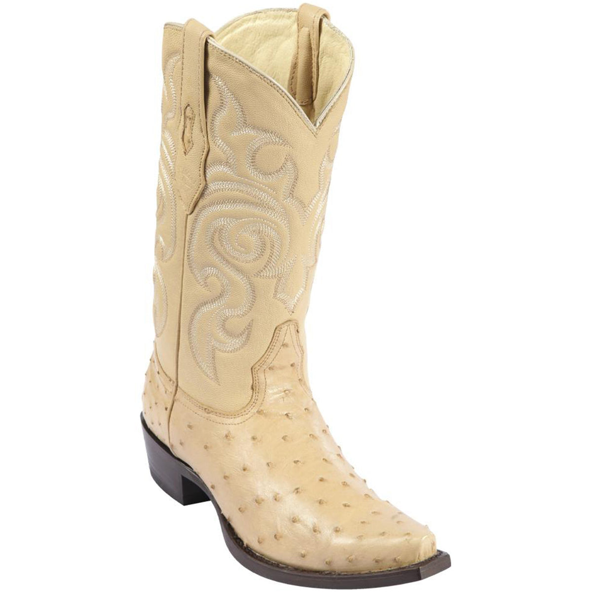 Oryx Snip Toe Ostrich Boots