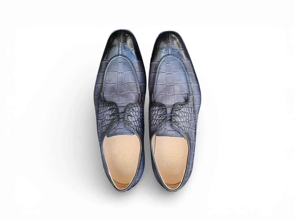 Carrucci Allen II Embossed Split Toe Derby