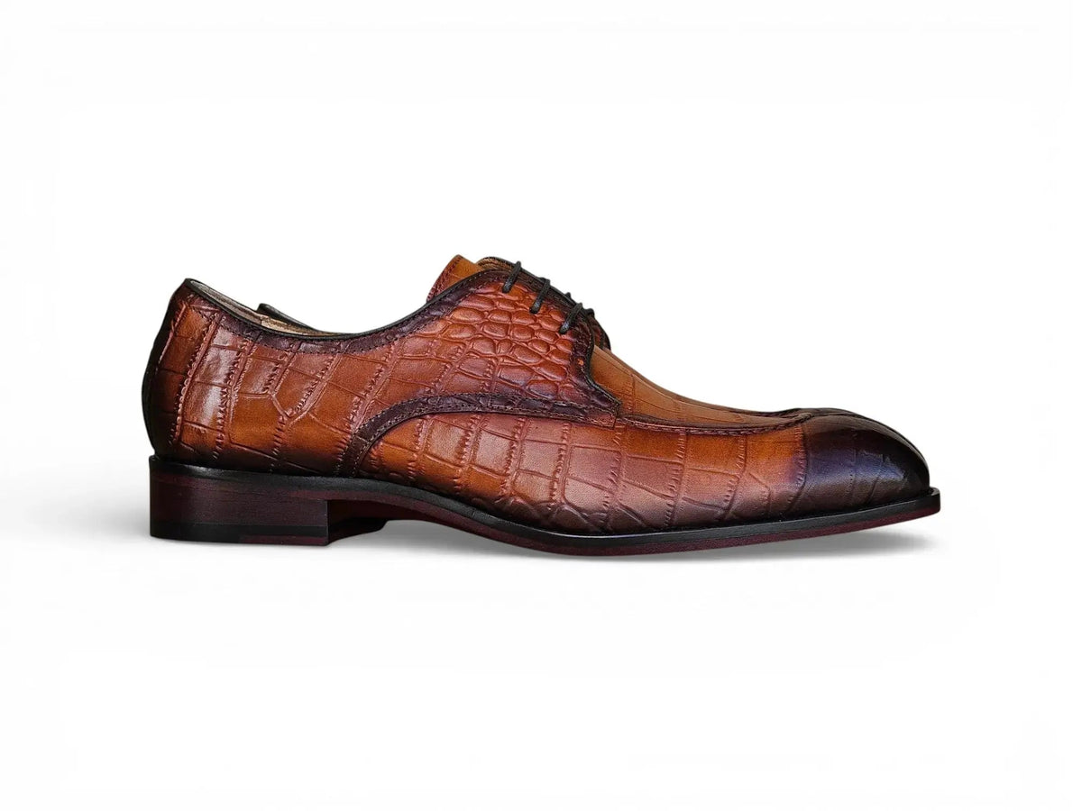 Carrucci Allen II Embossed Split Toe Derby