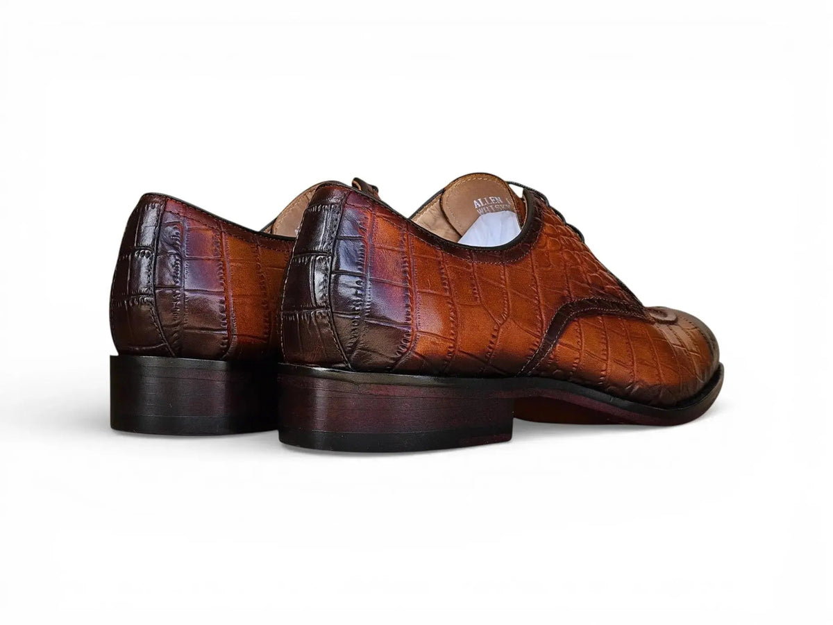 Carrucci Allen II Embossed Split Toe Derby