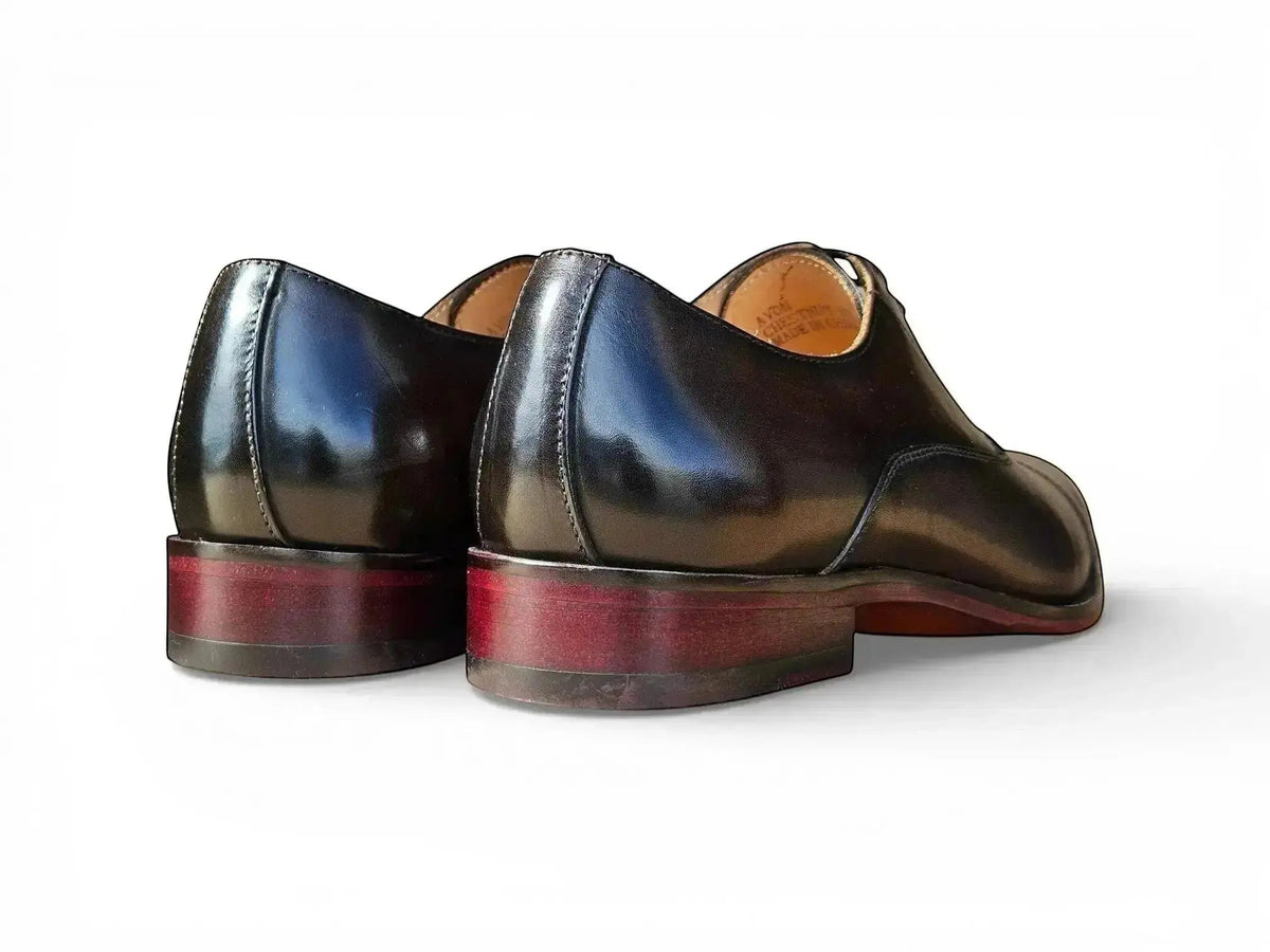 Carrucci Avon Cap Toe Oxford in Leather Sole