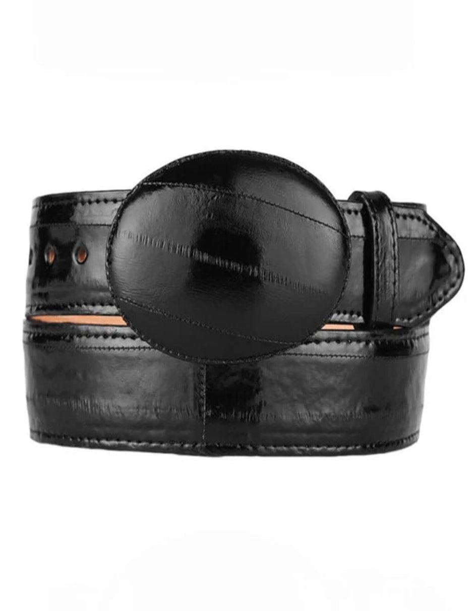 Eel Black Cowboy Belt