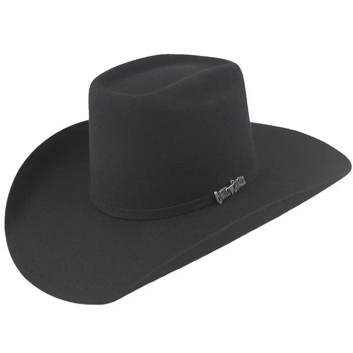 Brick Crown Cowboy Hat Black