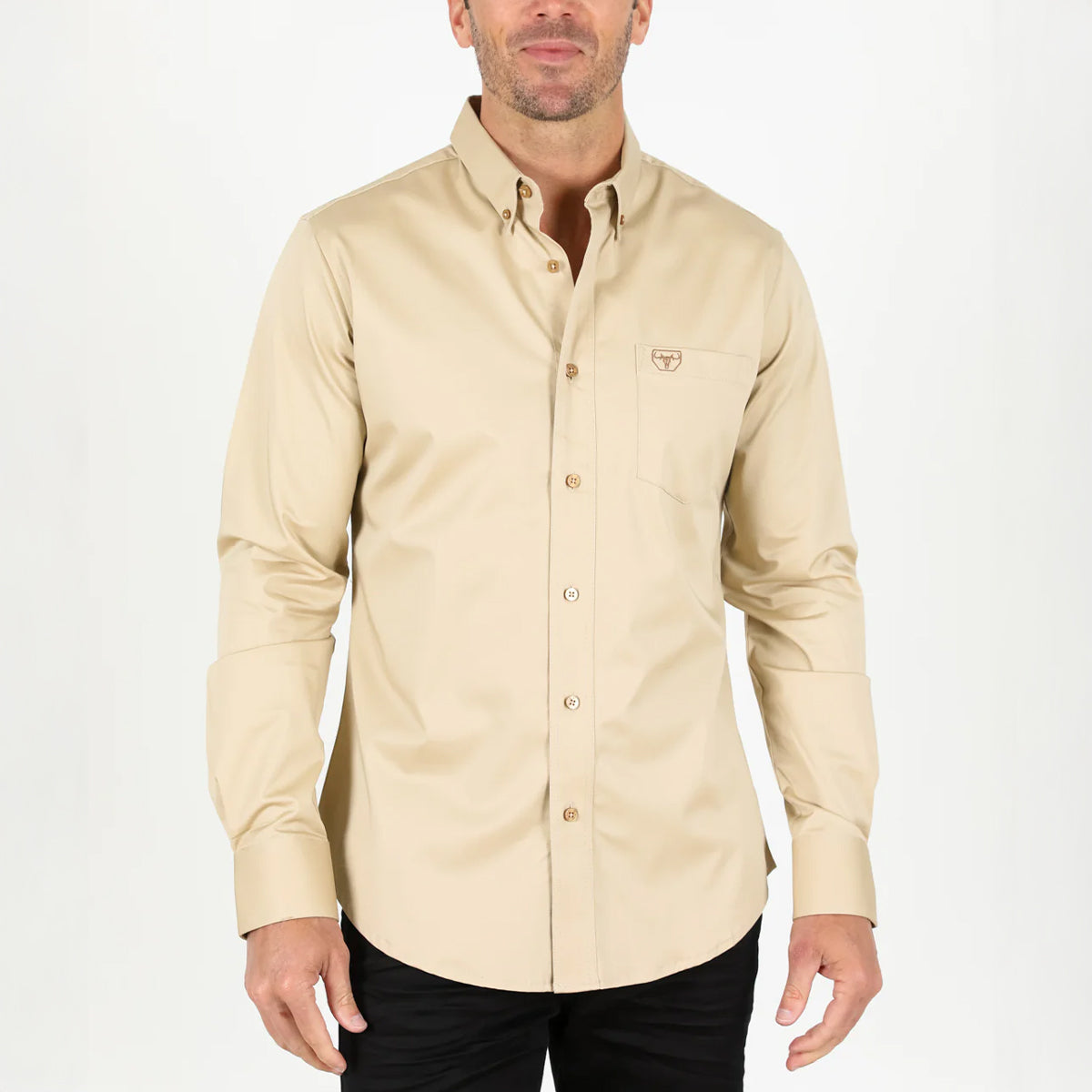 Mens Single Pocket Modern Fit Shirts
