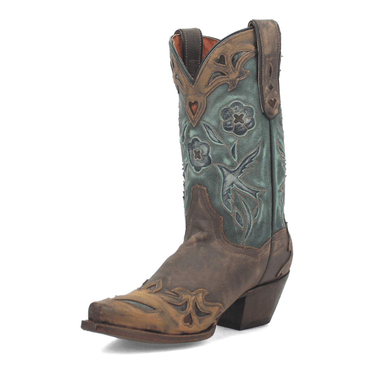 VINTAGE BLUEBIRD LEATHER BOOT