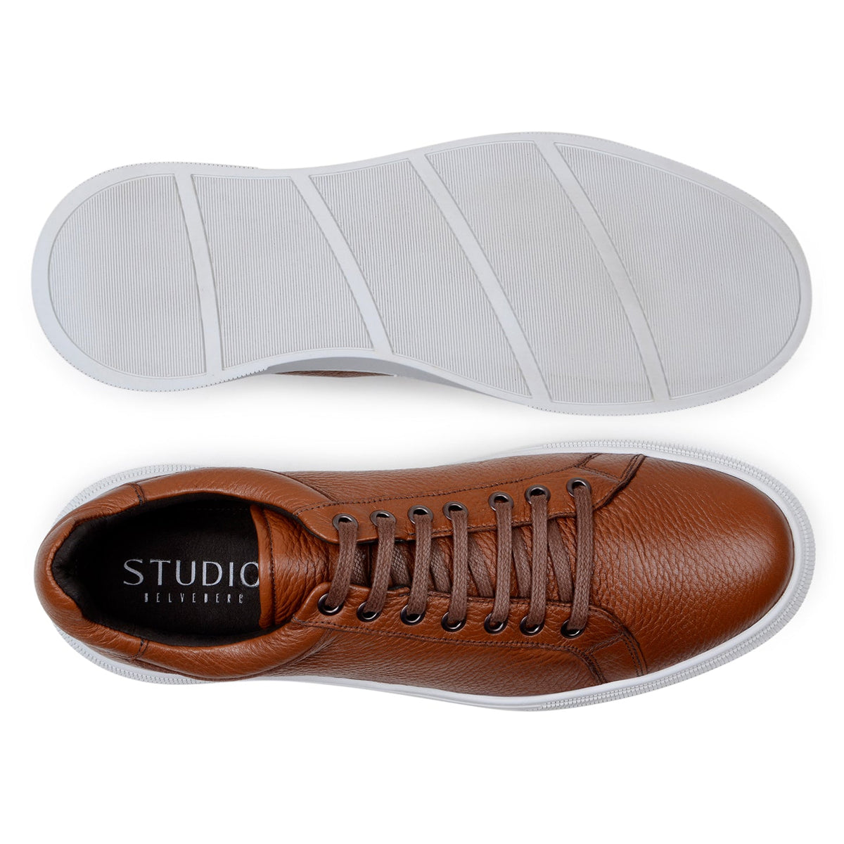 Belvedere Matteo - Genuine Deerskin - Ant. Tan