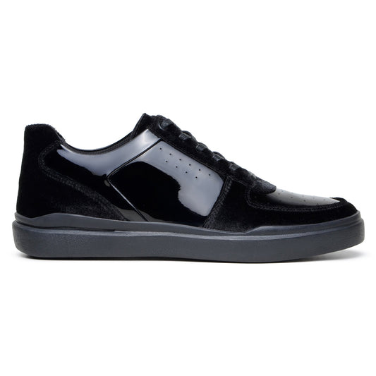 Belvedere Edmond Black Genuine Crocodile Leather Shoe
