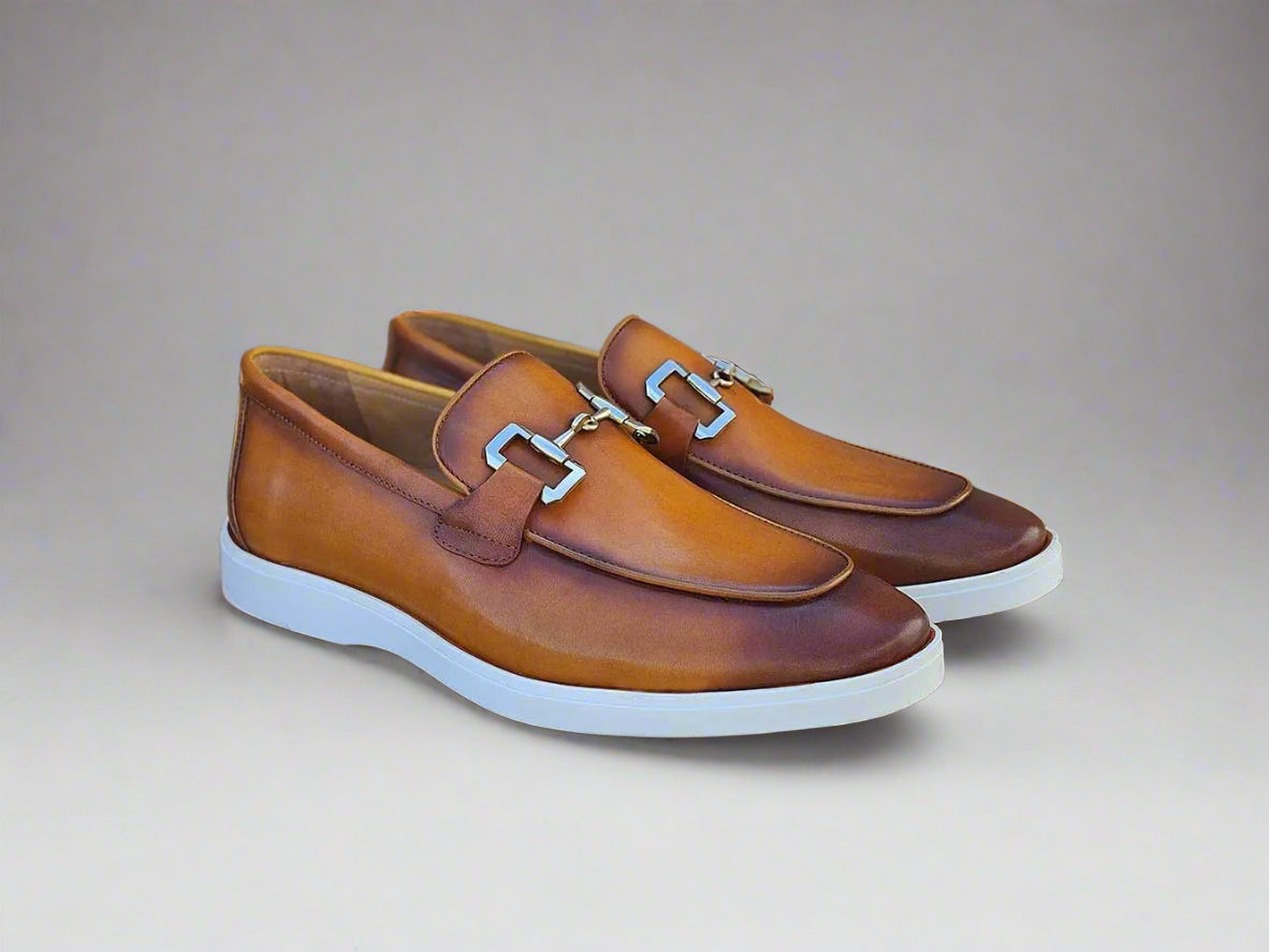 Carrucci Horsebit Loafer in Sporty Sole