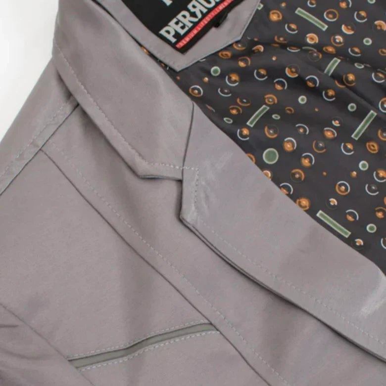 Men's Western Grey Blazer Slim Fit Steel Gray Sport Coat for Weddings, Business & Formal Events