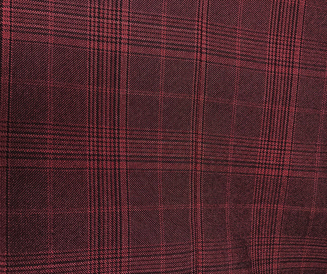 Renaissance Collection - Regular Fit 3 Piece Suit Burgundy