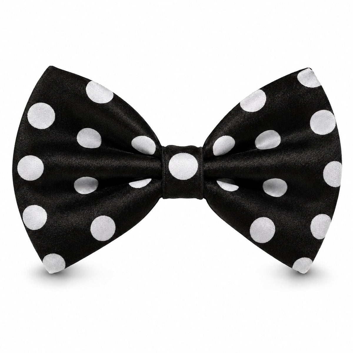 Mens Bowtie Tie - Bow Tie in Color Black and White