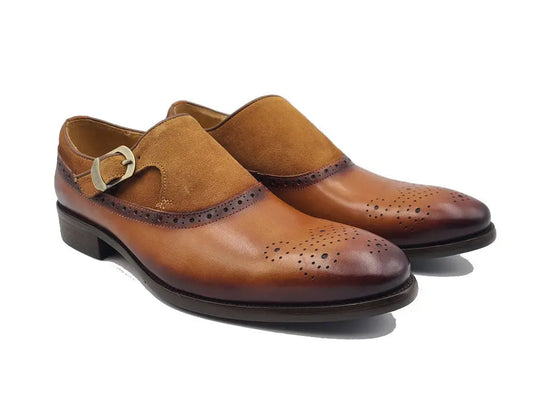 Carrucci Sling Style Single Monk Loafer
