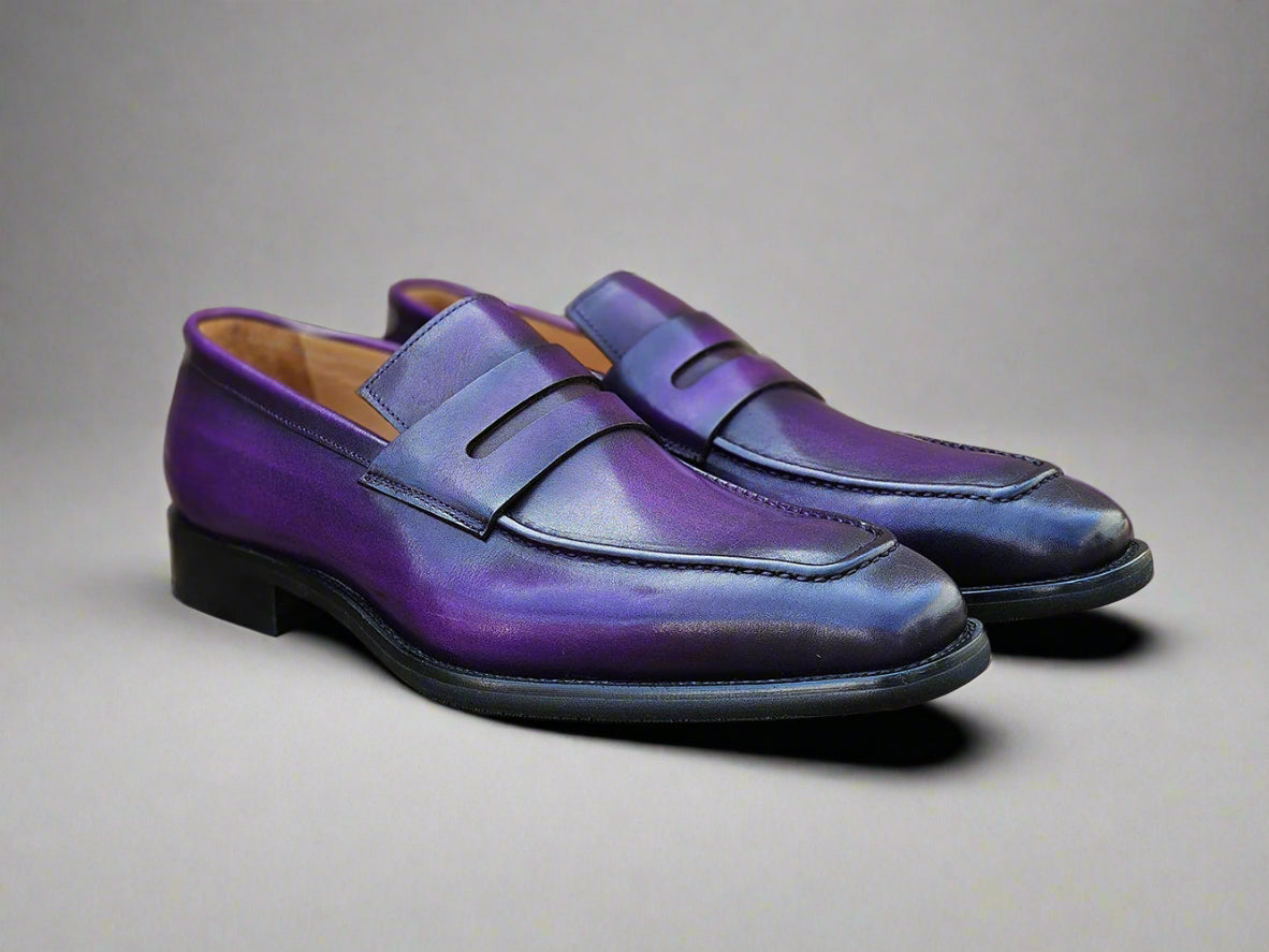 Carrucci Patina Finished Penny Loafer