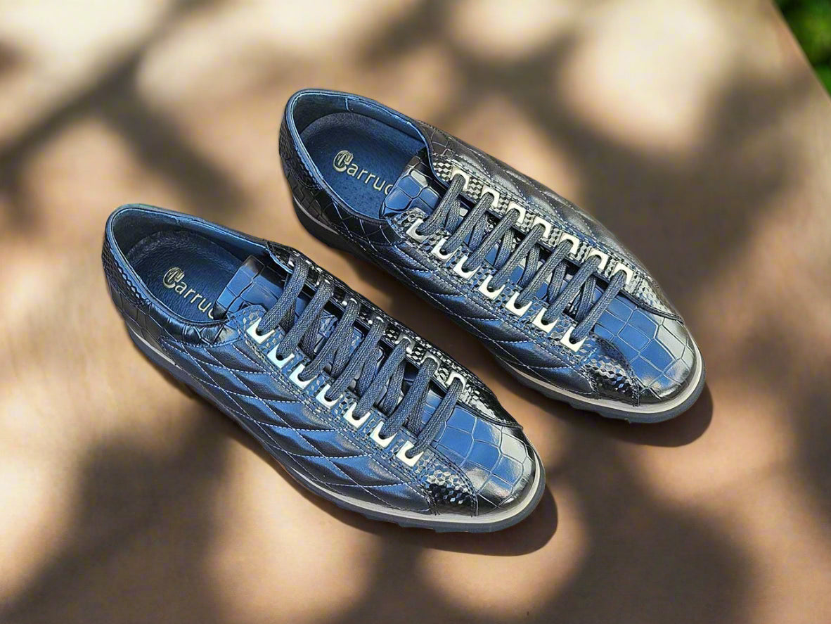 Carrucci Quilted Leather Sneaker