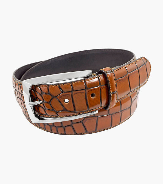 OZZIE XL Croc Emboss Belt
