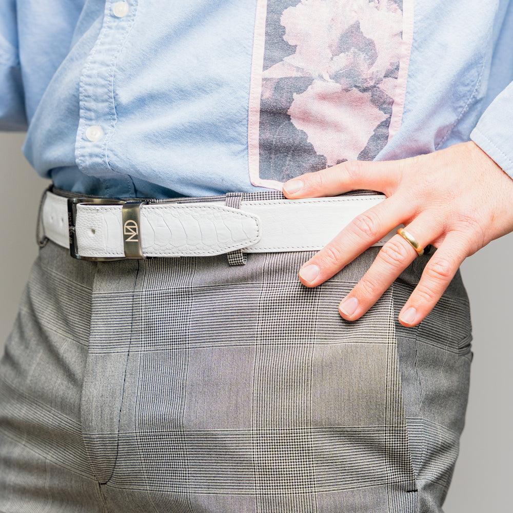 Marco Di Milano Alessio Belt White