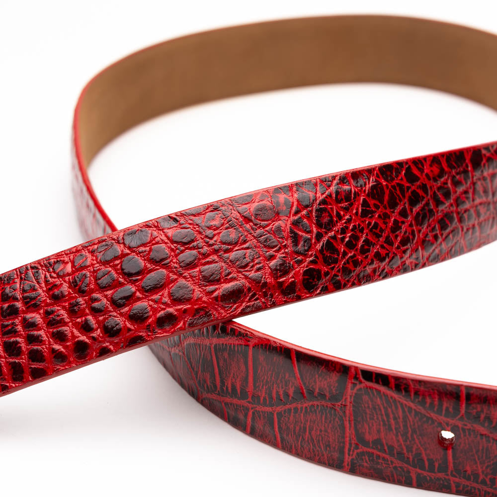 Marco Di Milano Emilio Belt Antique Red
