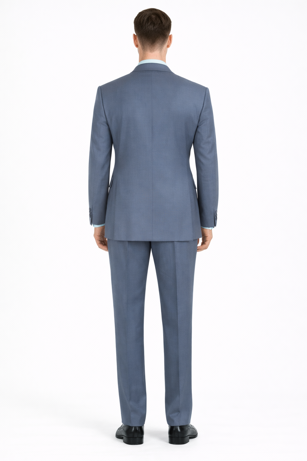 Apollo King Men's Outlet 3 Piece 100% Wool Suit Fashion Windowpane-New Designer Collection