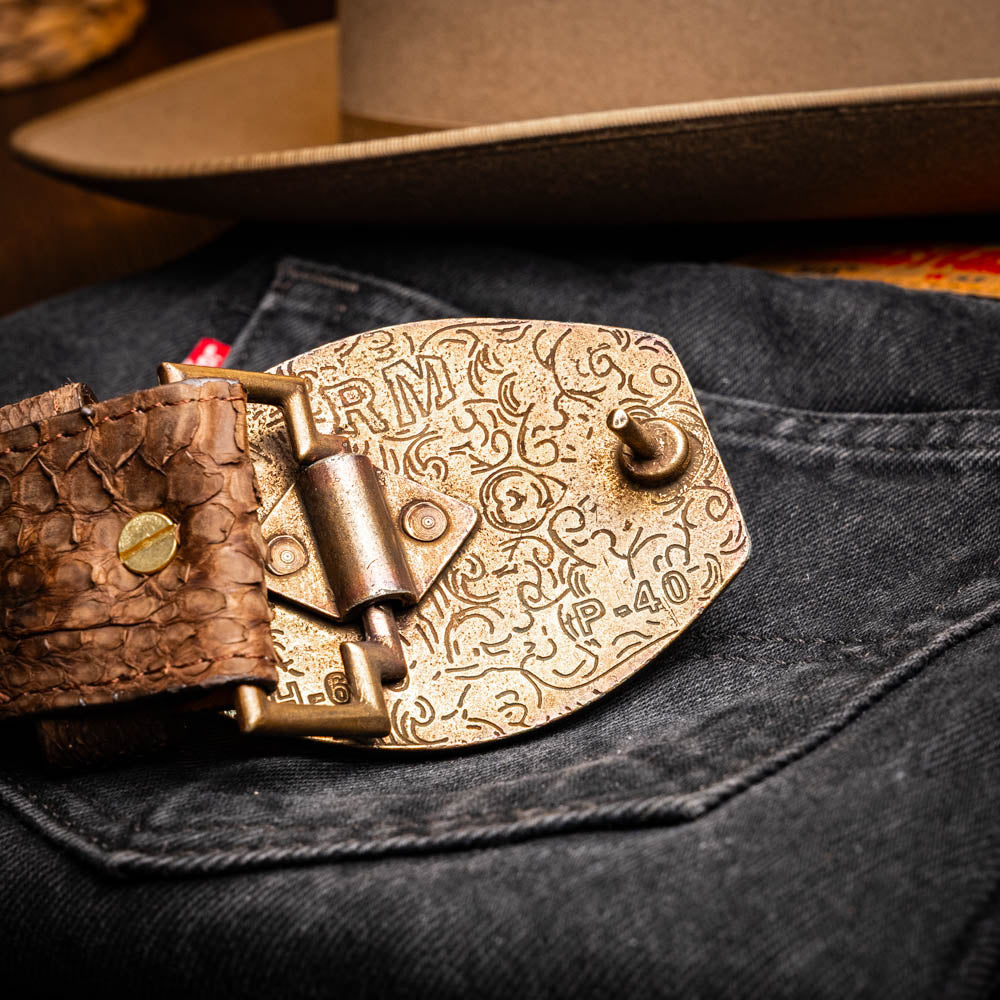 Marco Di Milano Arkansas Belt Brown