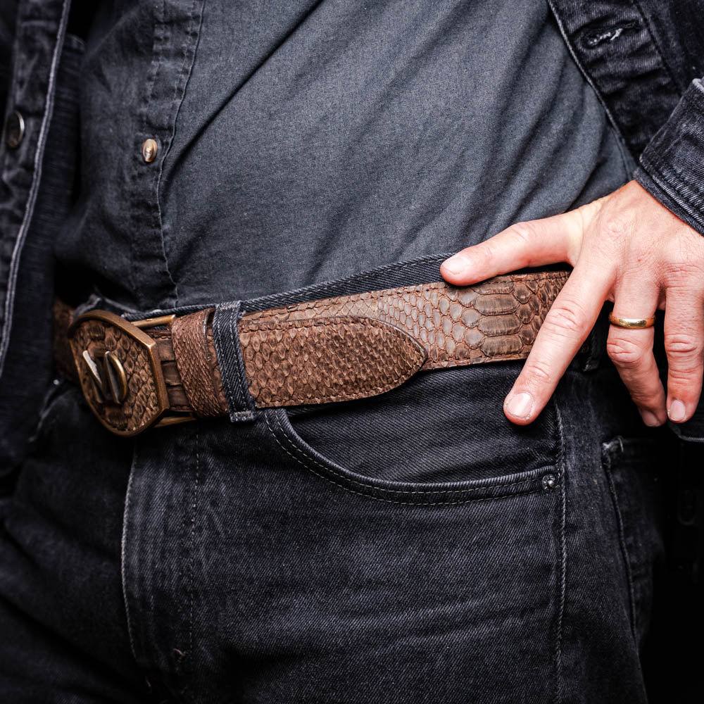Marco Di Milano Arkansas Belt Brown
