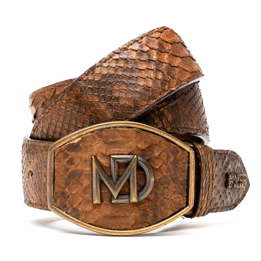 Marco Di Milano Arkansas Belt Cognac