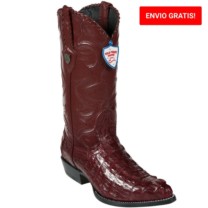 Botas de Cocodrilo Caiman Cola Original Horma Puntal WW