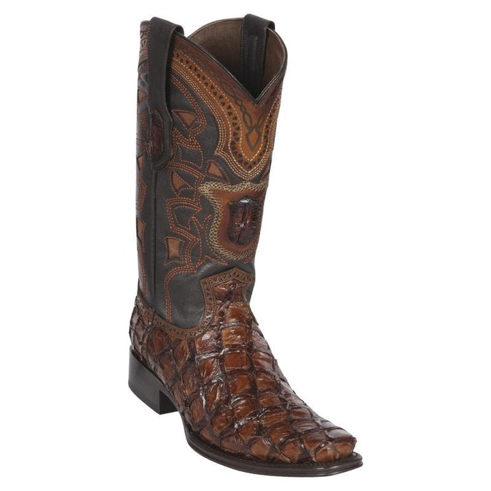 Botas de Pescado Pirarucu Original en Horma Europea Cuadrada LAB