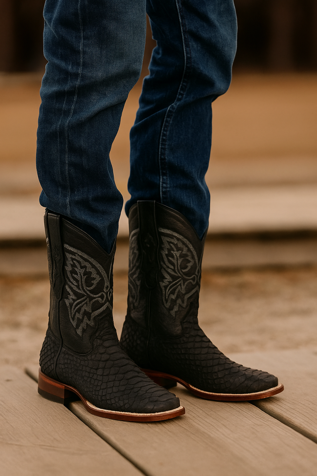 Botas de Piton Original Punta Cuadrada