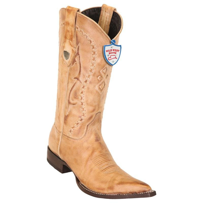 Botas Vaqueras de Cuero Horma 3X Aladino WW