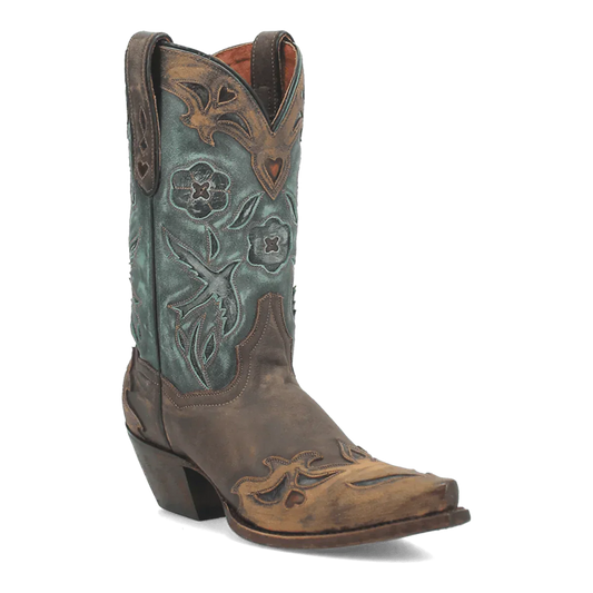 VINTAGE BLUEBIRD LEATHER BOOT