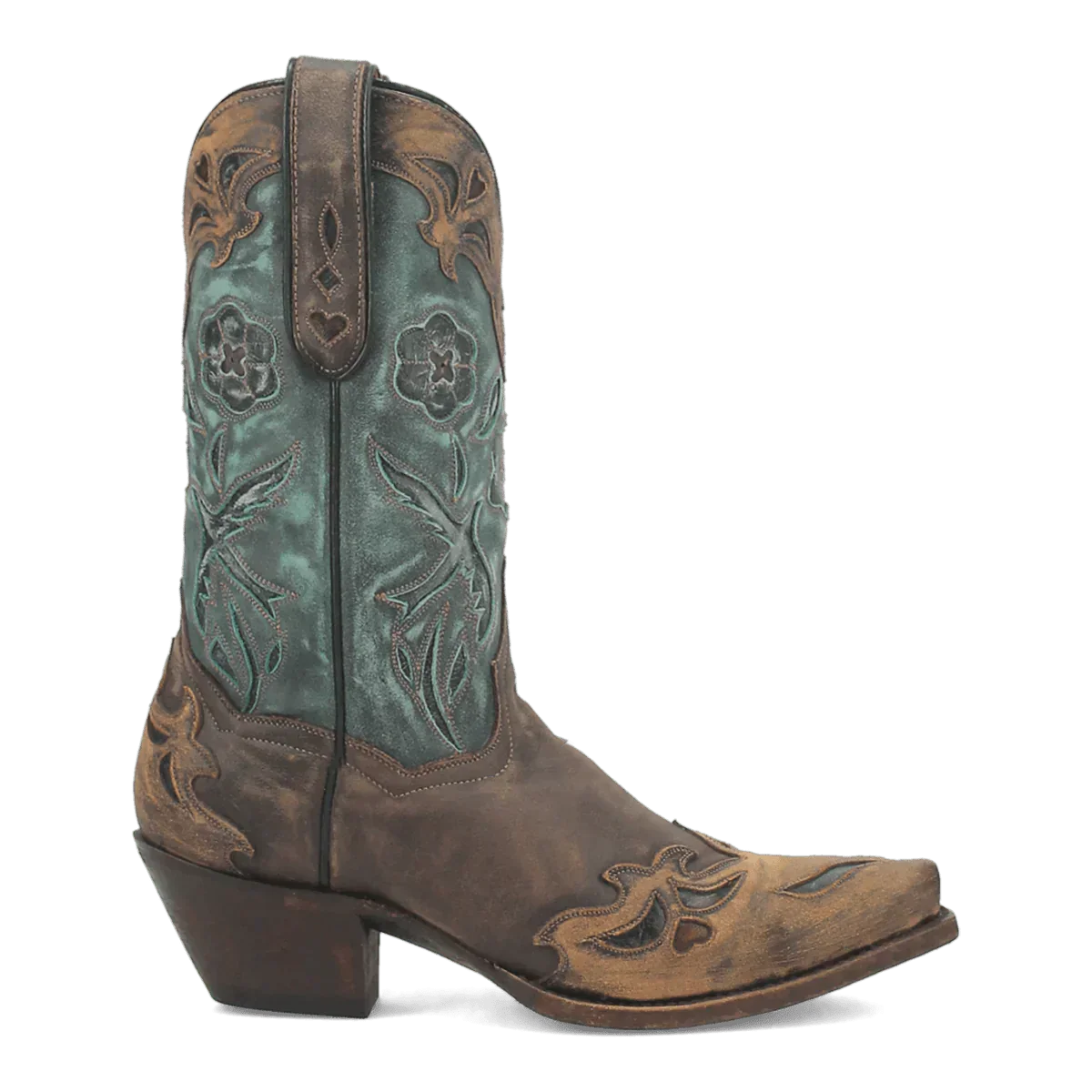 VINTAGE BLUEBIRD LEATHER BOOT
