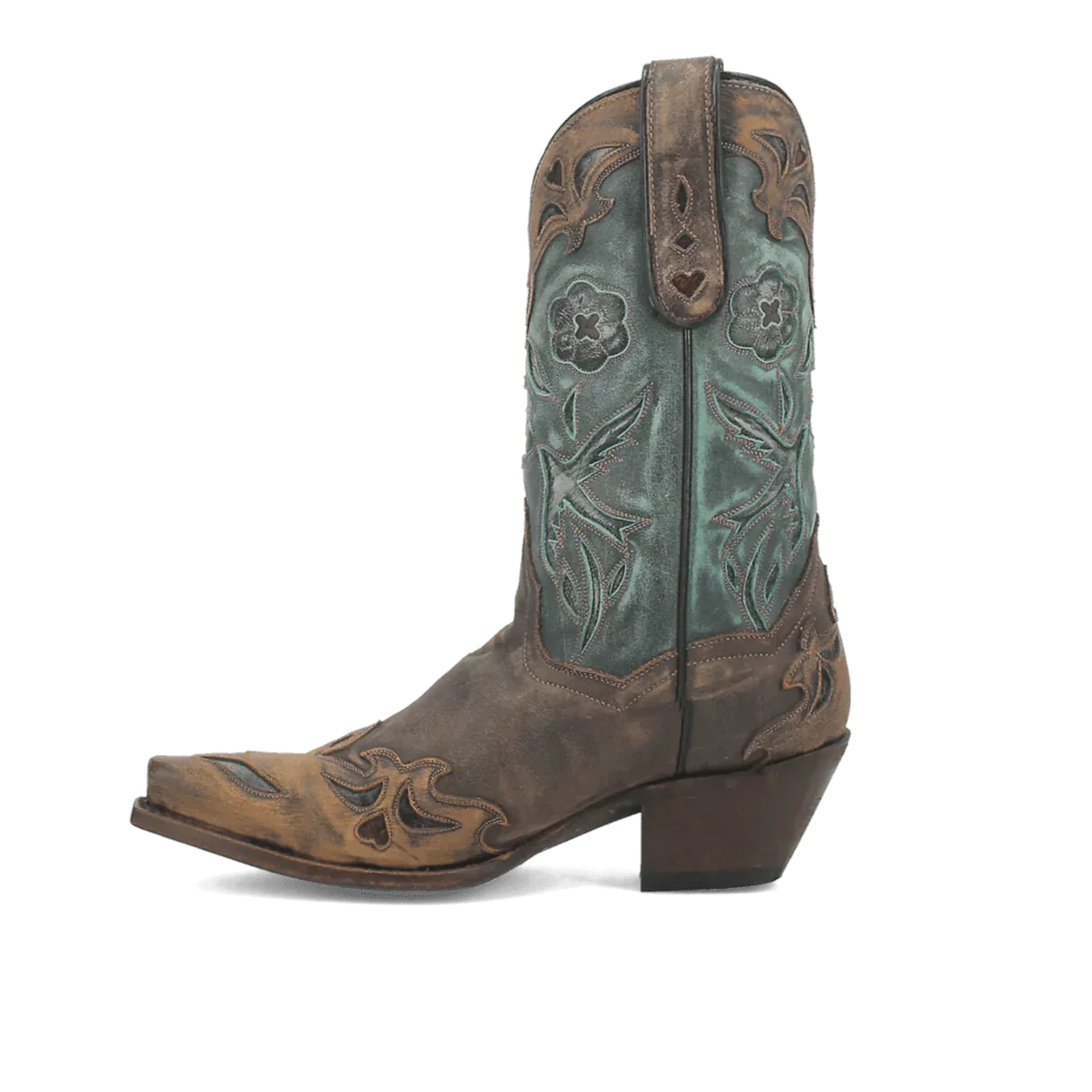 VINTAGE BLUEBIRD LEATHER BOOT