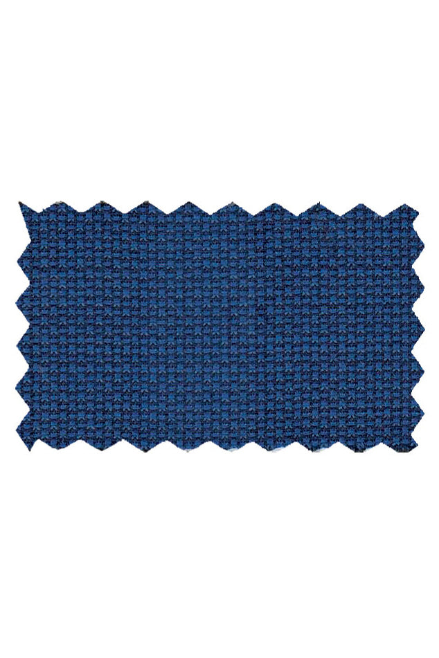 Enzo Ink Blue Birdseye Suit
