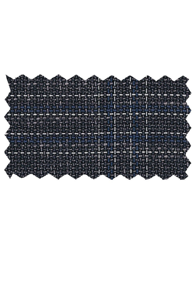 Enzo Tovare Grey Windowpane Sports Jacket