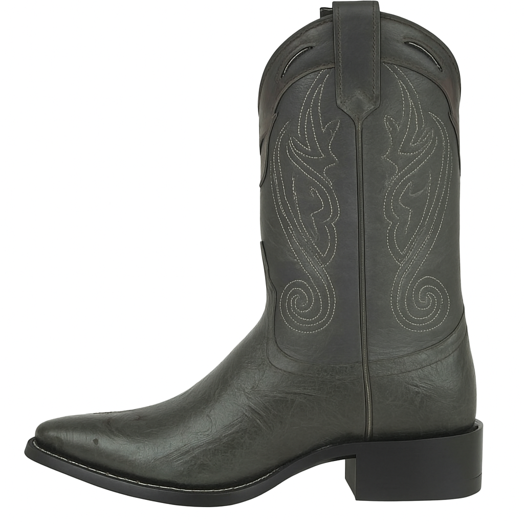 Men's Wild West Smooth Ostrich Skin 3X Toe Boots 29504-B