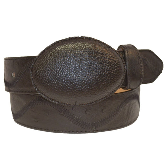 Men's Los altos Ostrich-Zig Zag Cowboy Belt C11U1505