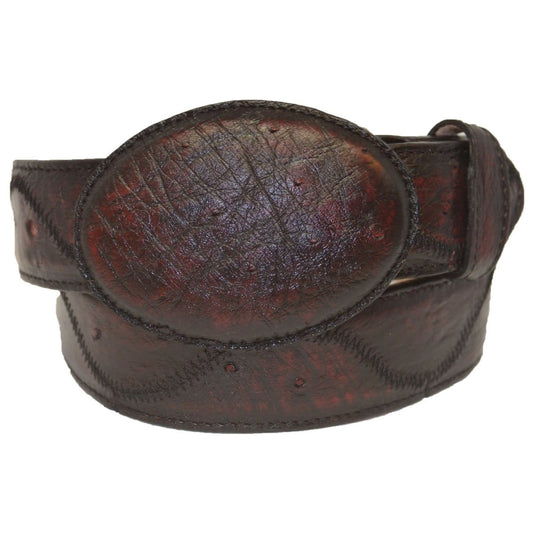 Men's Los altos Ostrich-Zig Zag Cowboy Belt C11U1518