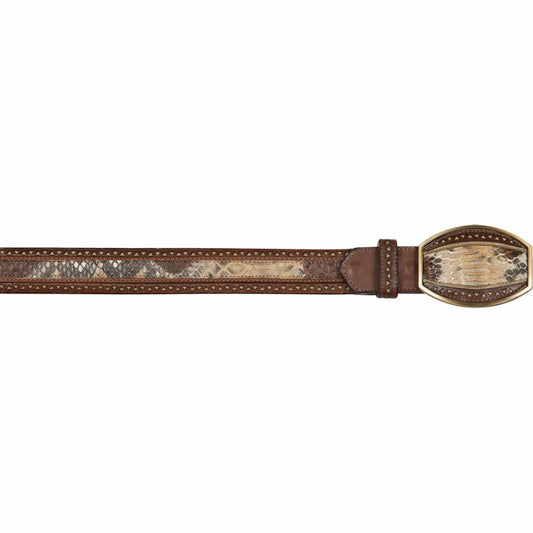 Men's Los altos Python Laser Design Casual Belt C24U5711