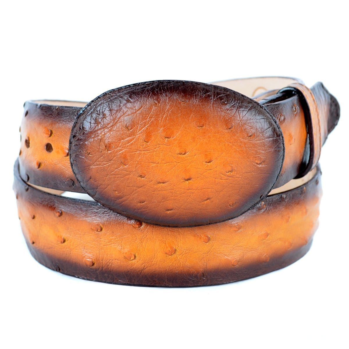 Men's Los altos Ostrich Cowboy Belt C11U0301