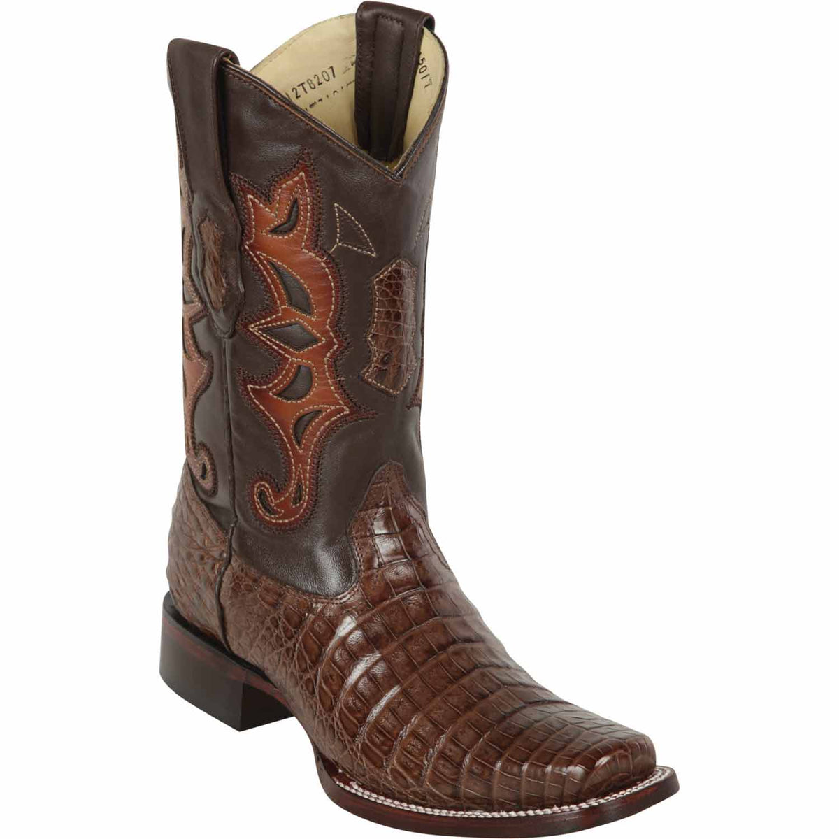 Men's Los Altos Caiman Belly Rodeo Square Toe Boots 812T82