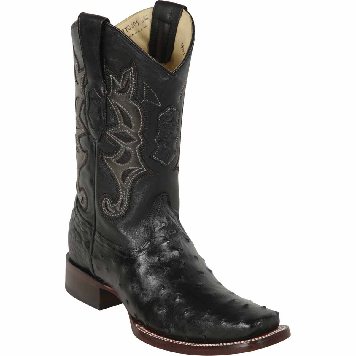 Men's Los Altos Ostrich Rodeo Square Toe Boots 812T03