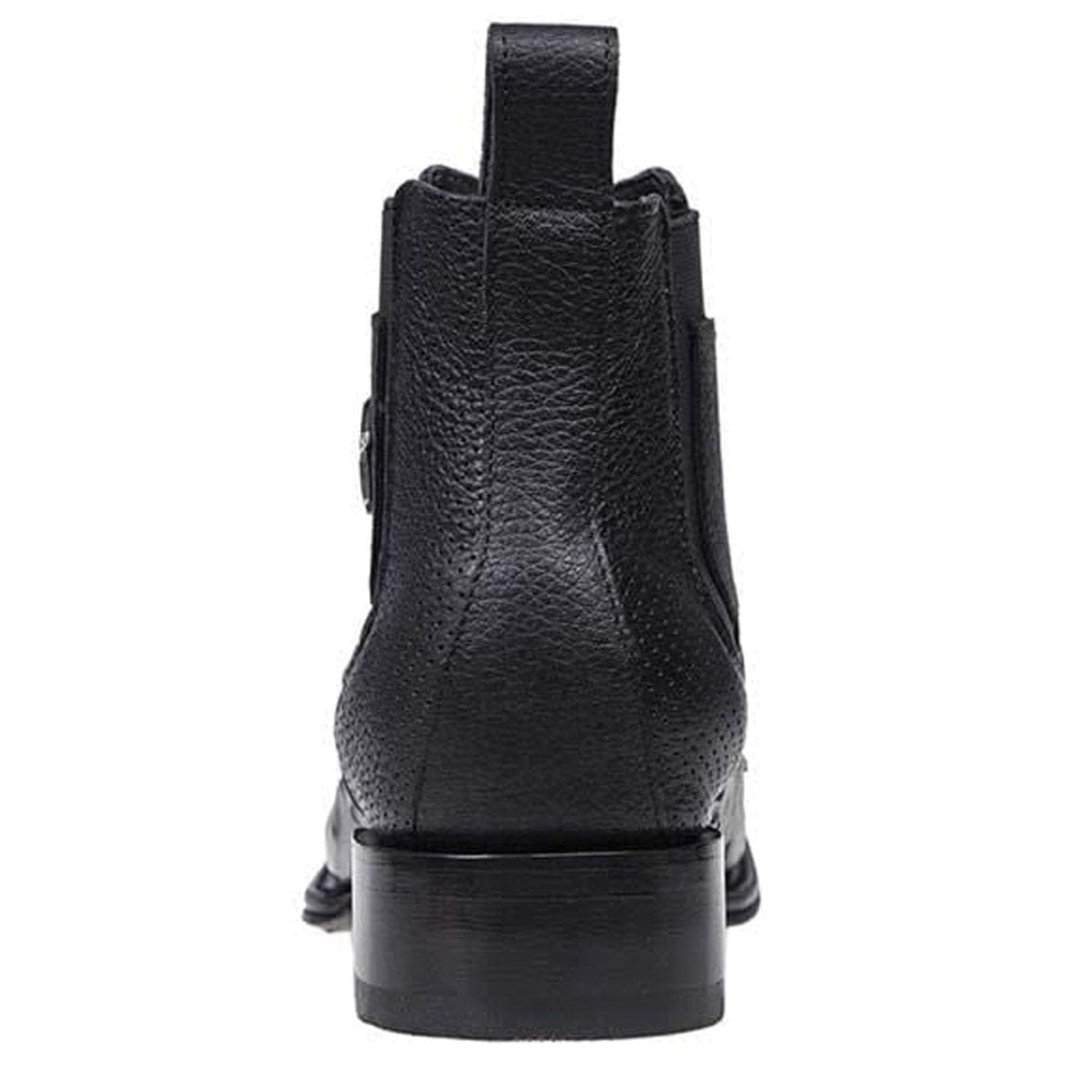 Los Altos Men's Square Toe Ostrich Short Boots LAB-82BV03