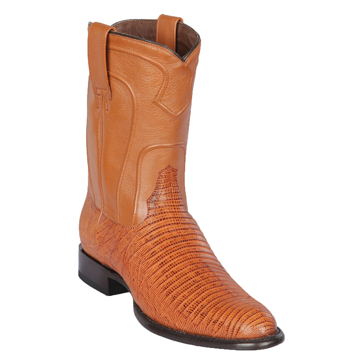 Men's Los Altos Lizard Skin Roper Toe Boots 6907