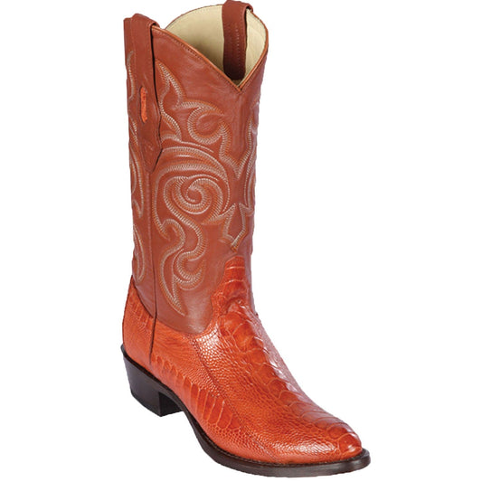 Men's Los Altos Original Ostrich Leg Round Toe Boots