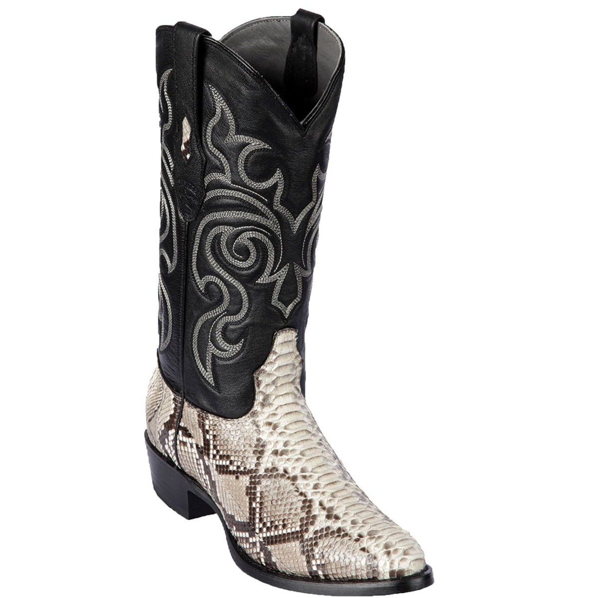 Men's Los Altos Python Round Toe Boots 6557