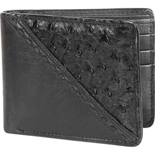 Los Altos Ostrich Skin Wallet CA50305