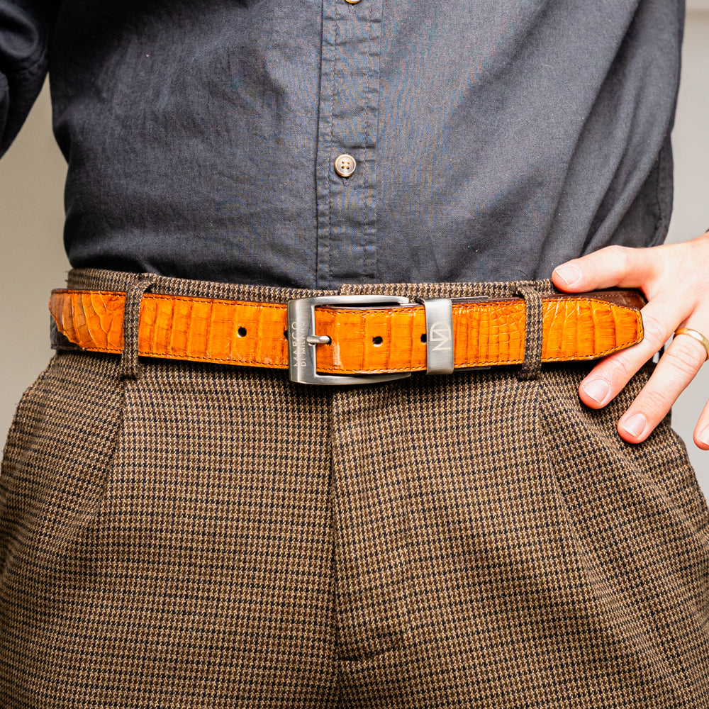 Marco Di Milano Luciano Belt Brown / Cognac