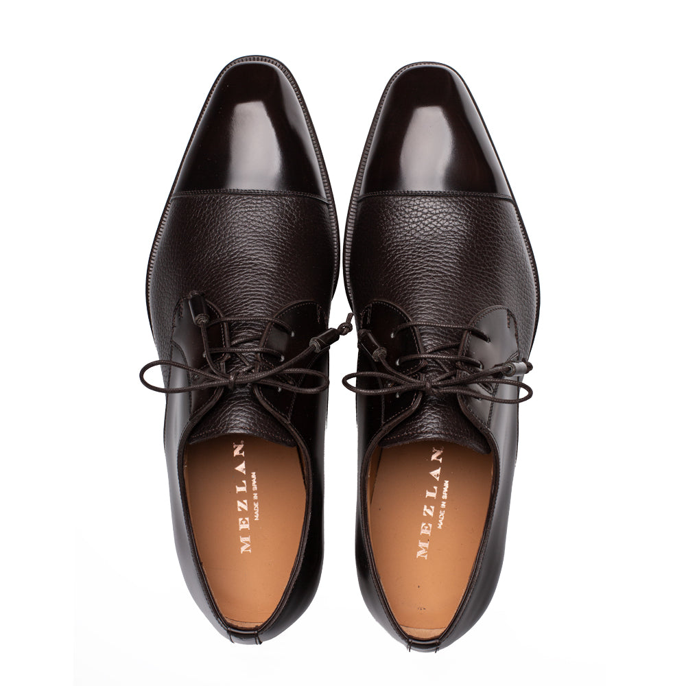 Mezlan Capello Hi-Shine/Calf Derby