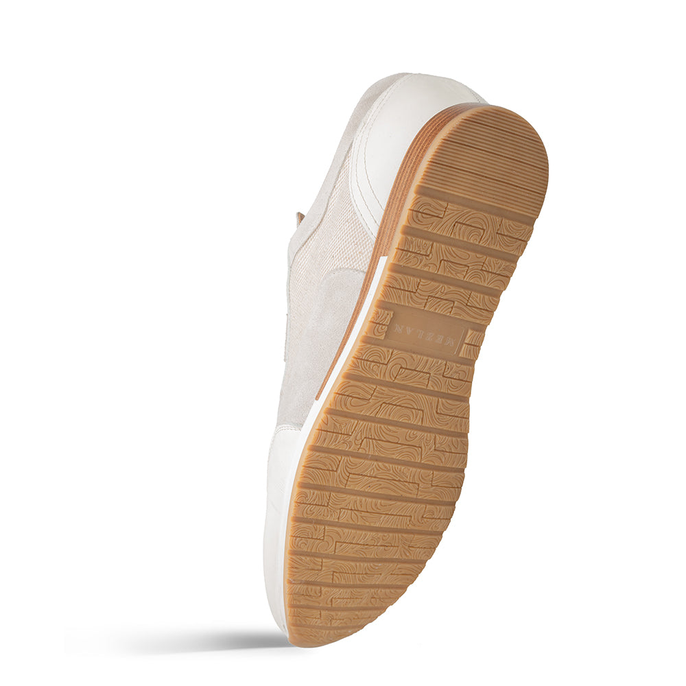 Mezlan Riumar Suede/Linen Sneaker