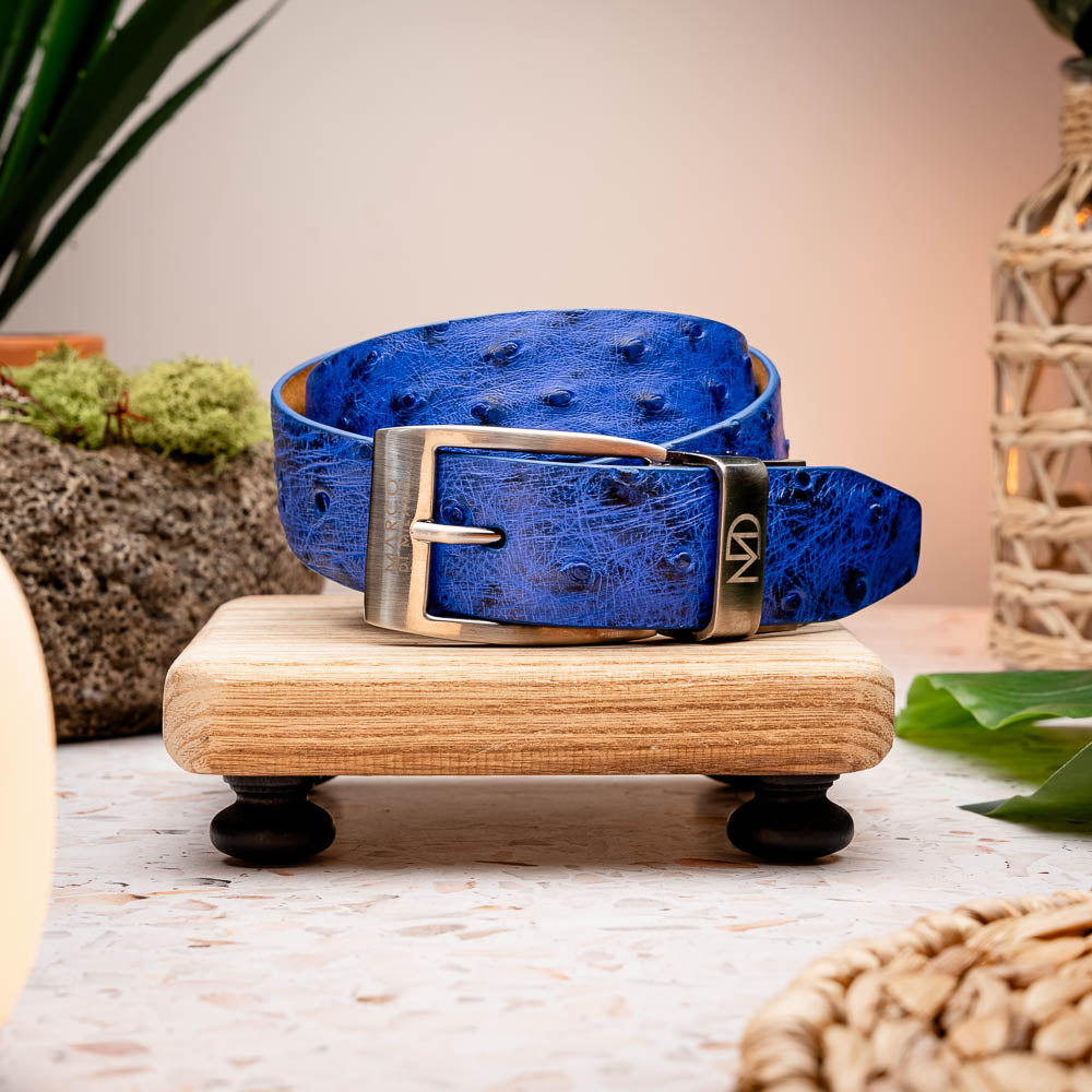 Marco Di Milano Domenico Belt Electric Blue